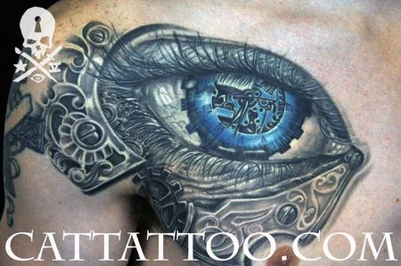 Tattoos - Clock Work Eye - 115214